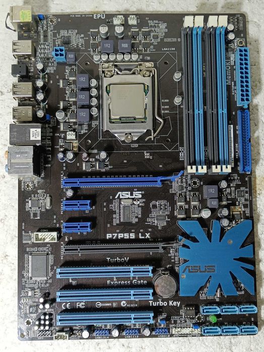 КОМПЛЕКТ Материнська плата ASUS P7P55 LX + процесор i5-760 LGA1156