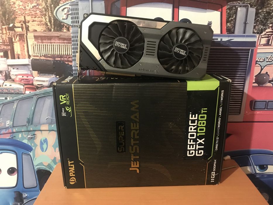 ігрова відеокарта Palit JetStream 1080ti 11GB