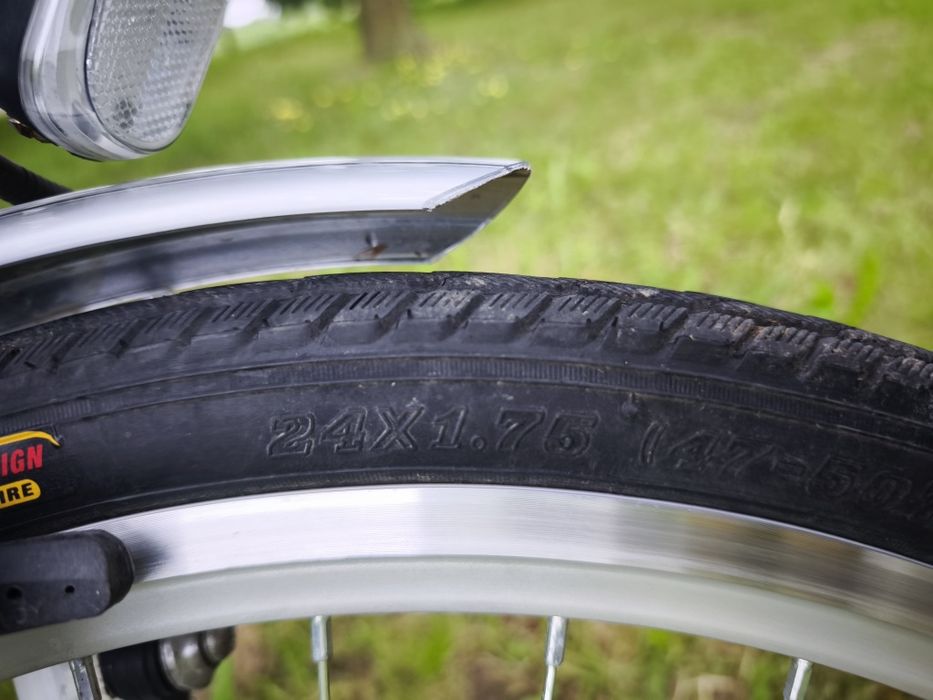Rower dziewczęcy 24"