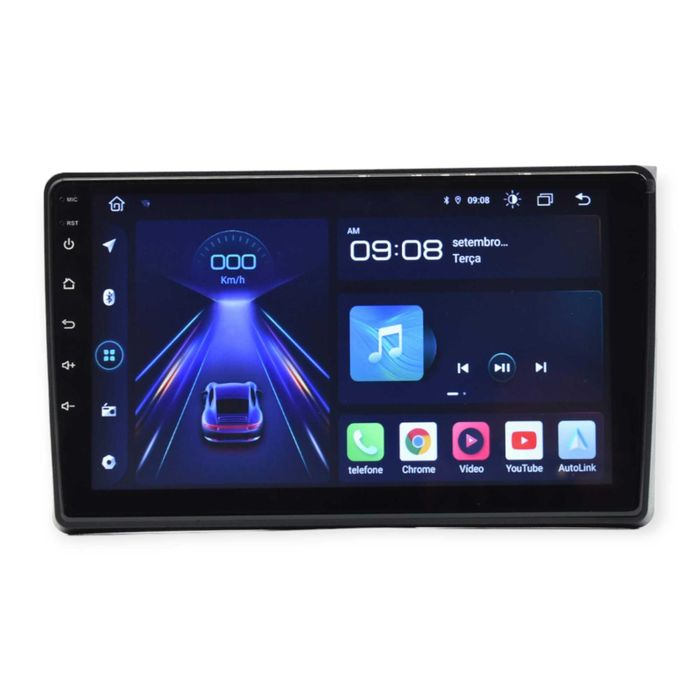 Rádio 2 DIN Android para AUDI A4 – GPS WiFi -com garantia