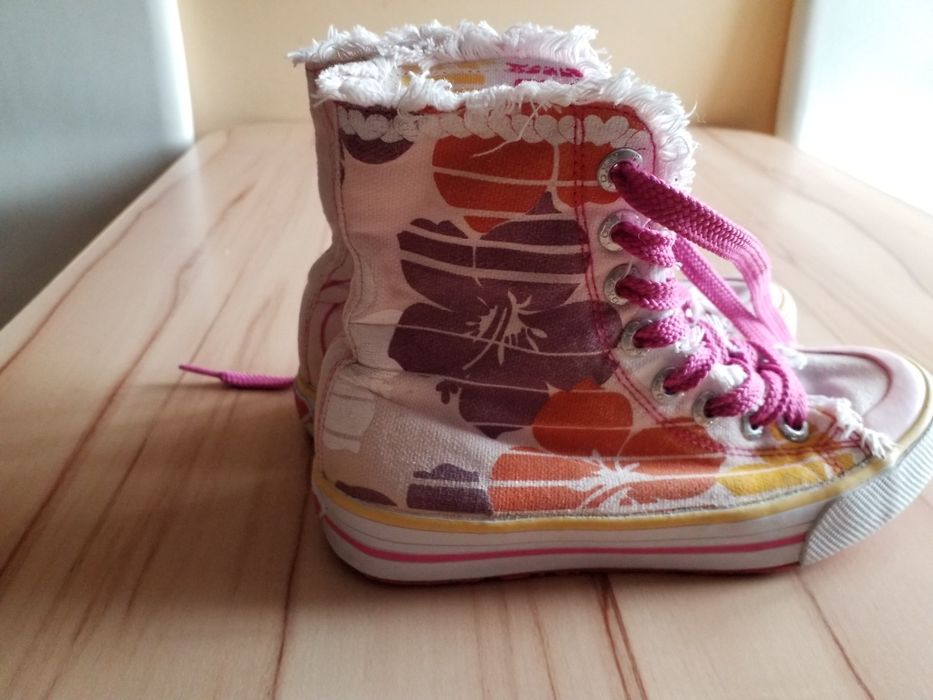 Buty wysokie za kostkę trampki tenisówki 32 Roxy