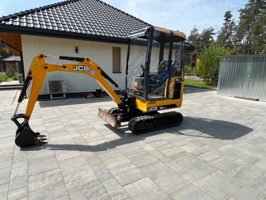 Minikoparka Jcb 16C1 Sprowadzona 878 mtg .
