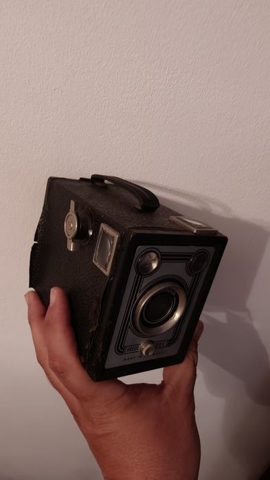 Máquina fotográfica alemã vintage