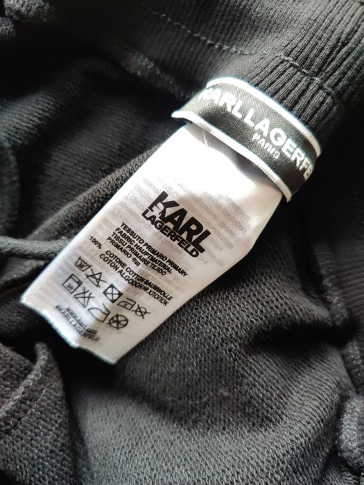 Dres męski komplet Karl Lagerfeld czarny premium