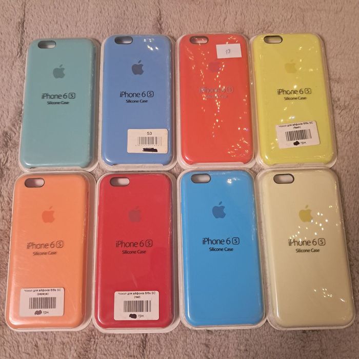 Силіконові чохли Apple iPhone 6 / 6s айфон