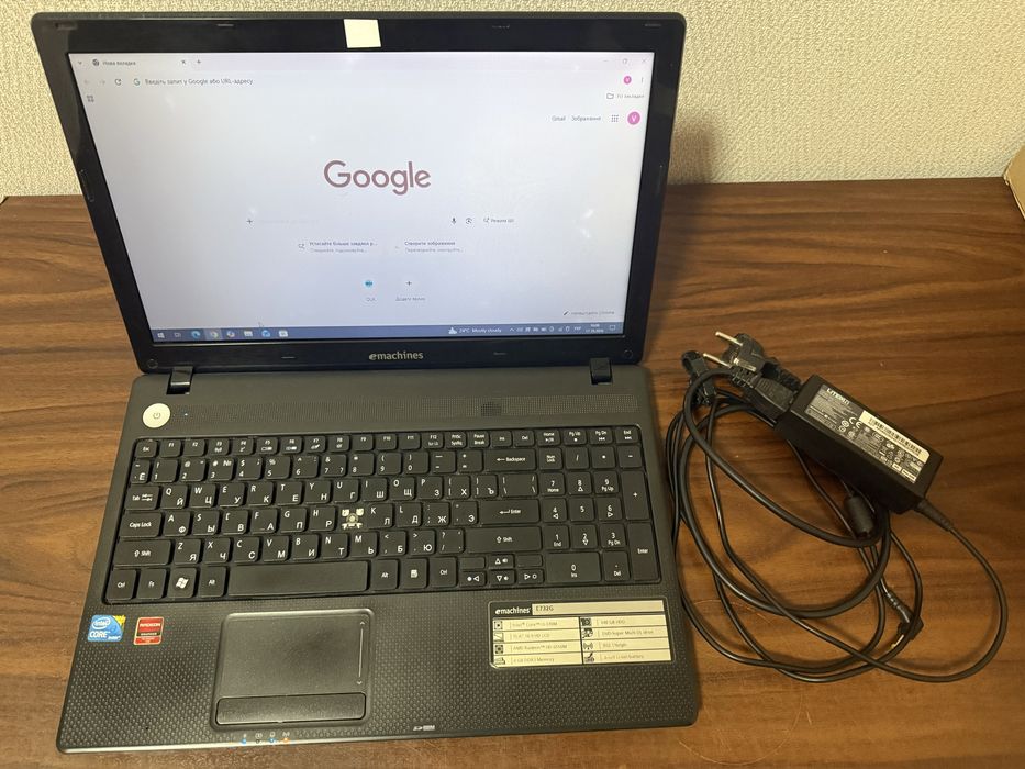 ноутбук Emachines E732G