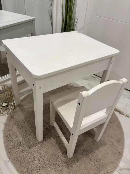 SUNDVIK biurko dla dziecka krzesło IKEA