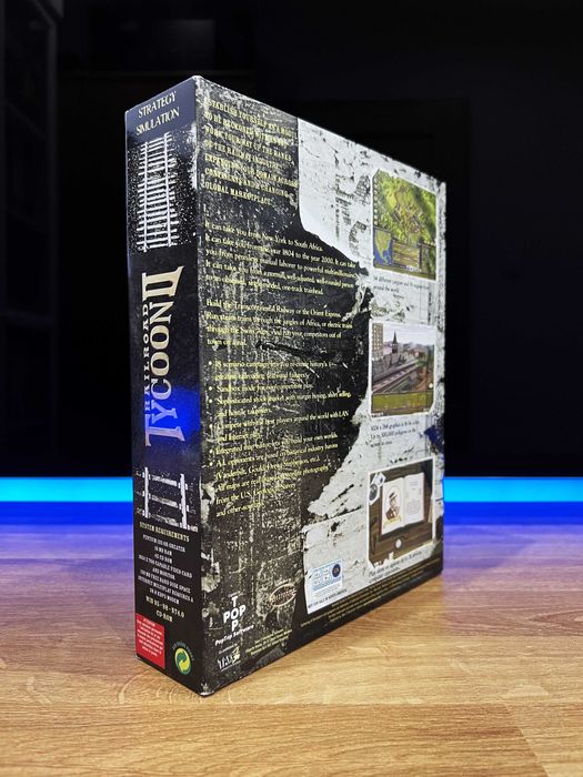 Railroad Tycoon II 2 (PC EN 1998) BIG BOX premierowe wydanie
