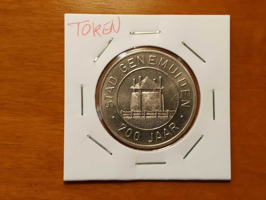 Holanda - token de 1975 Genemuiden