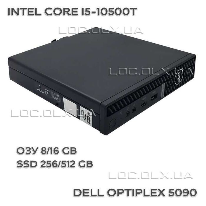 Dell OptiPlex 5090 i5-10500T 8/256GB DisplayPort DP-HDMI USB WiFi+Blutooth (4890)