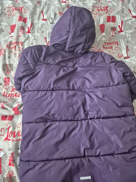 Kurtka płaszcz parka Endo r. 146 zimowa ciepła jak nowa