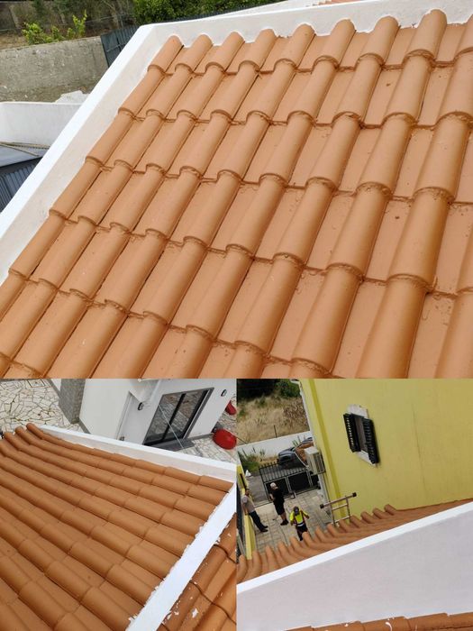 Reparo de telhado.64595518616450121