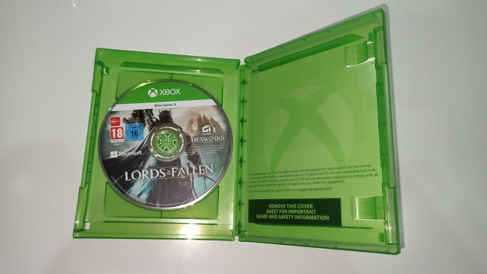 xbox series x LORDS OF THE FALLEN po polsku nowa edycja gry souls like