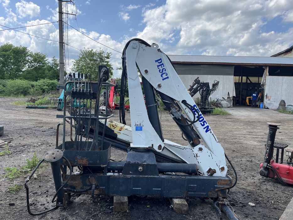 Кран маніпулятор Pesci 105 7.7м        hiab palfinger Atlan fassi