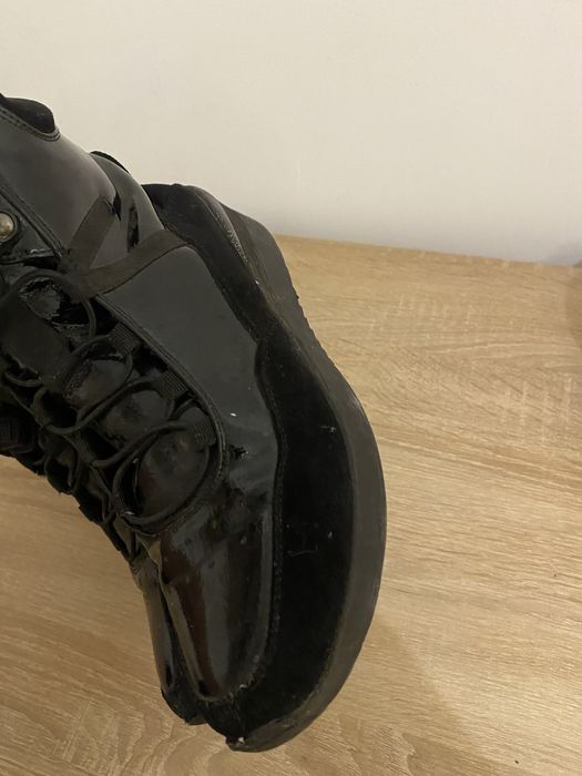 Czarne buty 38 lakierowane