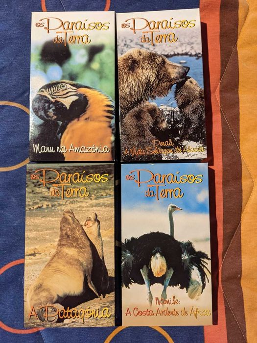 VHS Os Paraísos da Terra Selecções Readers Digest