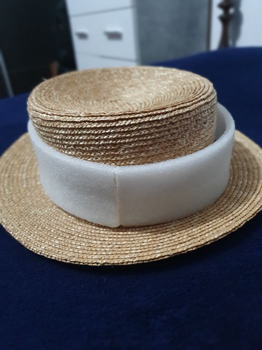 Chapéu masculino ( Boater Hat )