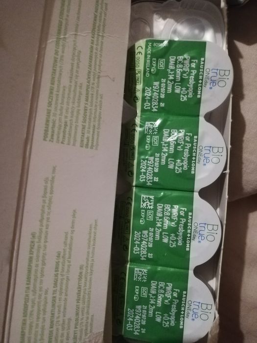 Lentes de contacto de uso diario