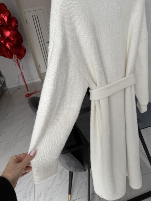 Кардиган/пальто довгий під пояс на весну