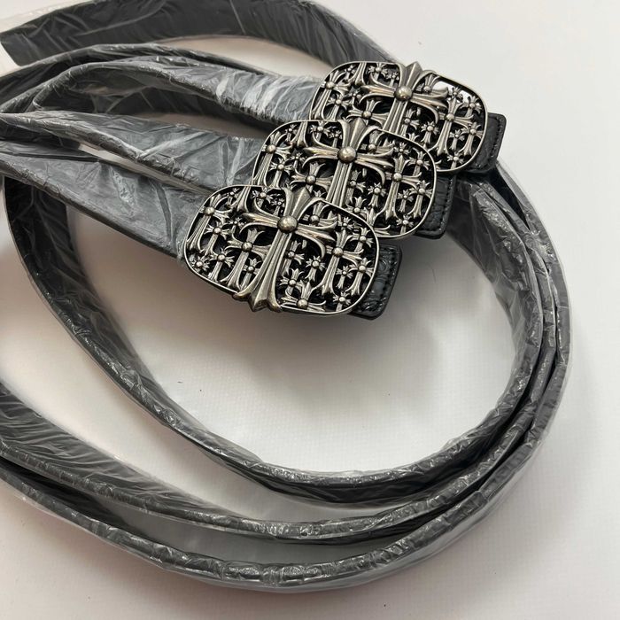 Belt Chrome Hearts | Ремень Хром Хартс c металической бляшкой