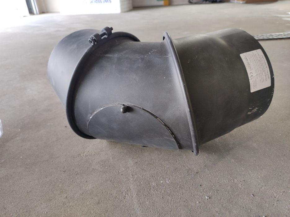 Kolano dymne do komina 180 regulowane 90 stopni