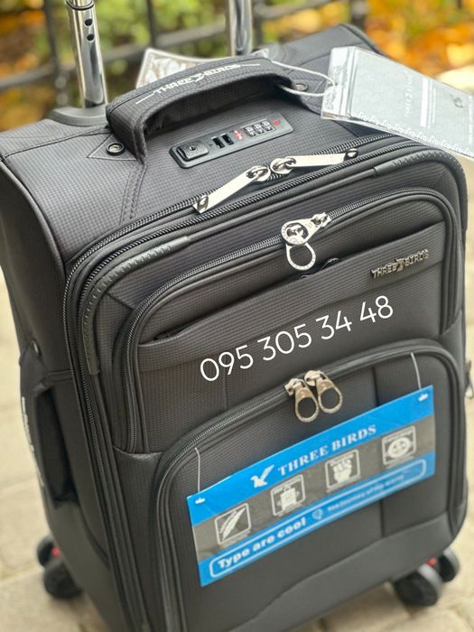 Чемодан Three Birds S,  new ручная кладь