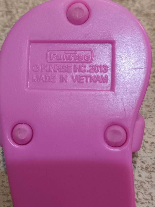 Шлёпки   для кукол розовые