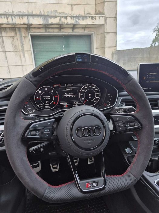 Volante Audi Led Display A3 A4 B8 TT 8J Q3 Q5 (S-Line / RS) Estilo R8