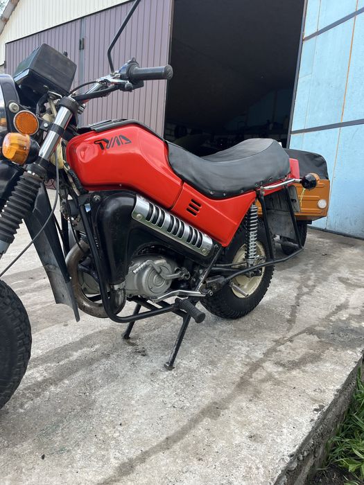 Мотоцикл Тула с прицепом