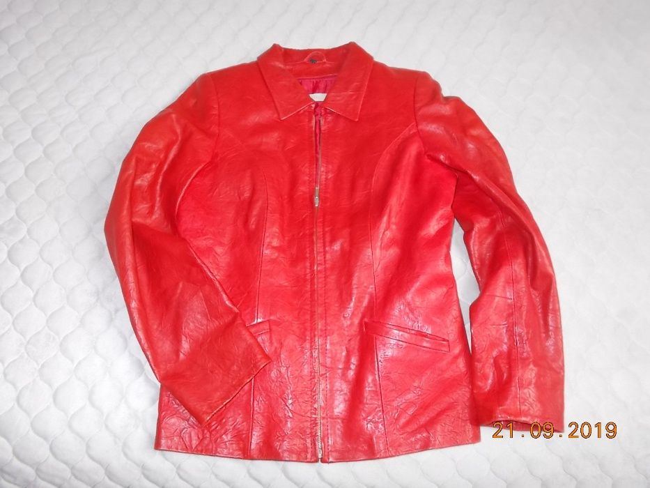 Kurtka Damska Nowa Naturalna Skóra