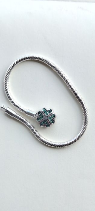 Pulseiras variadas prata 925, compatíveis com berloques Pandora