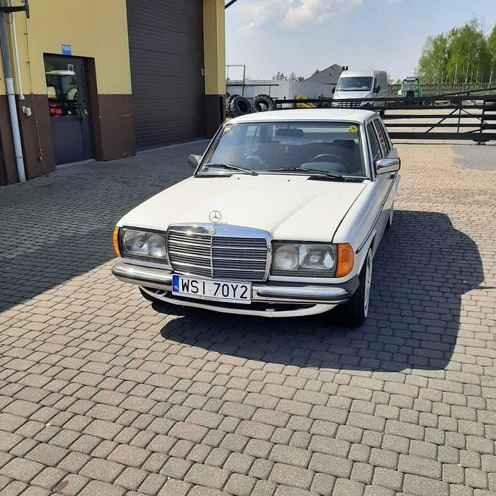 Zawiozę do ślubu białym Mercedesem