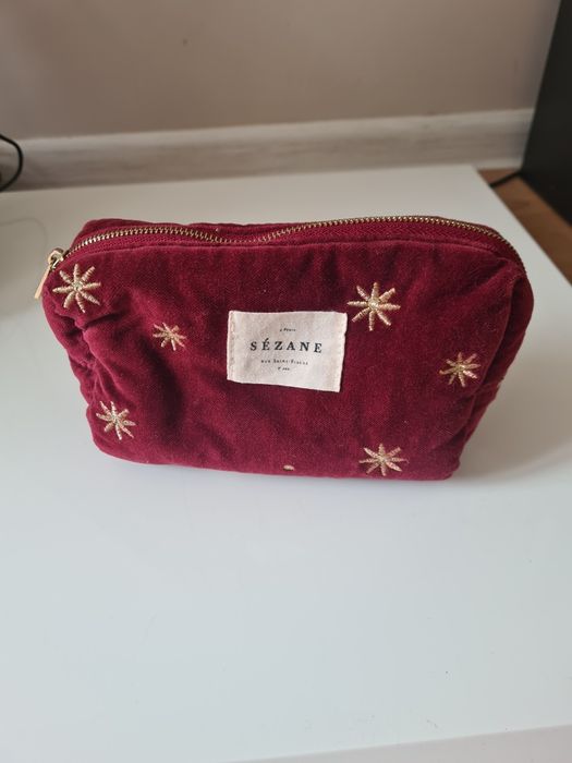 Sezane kosmetyczka czerwona