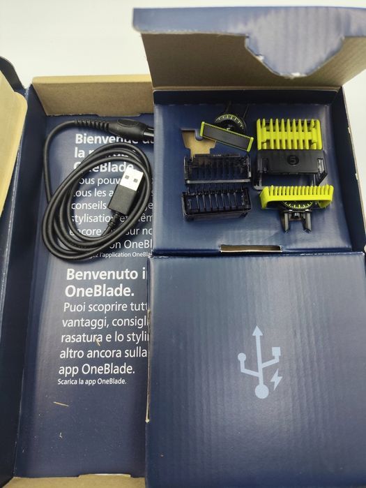 Golarka Philips OneBlade 360 QP2824/31 Trymer do Golenia brody ciała