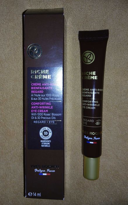 Przeciwzmarszczkowy krem regenerujący pod oczy Yves Rocher