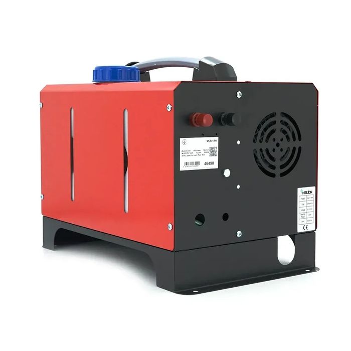 Дизельний обігрівач Merlion ML500WH-1224220, 12/24/220V, 5000W (kVA), alluminium, air vent, white, Box garage