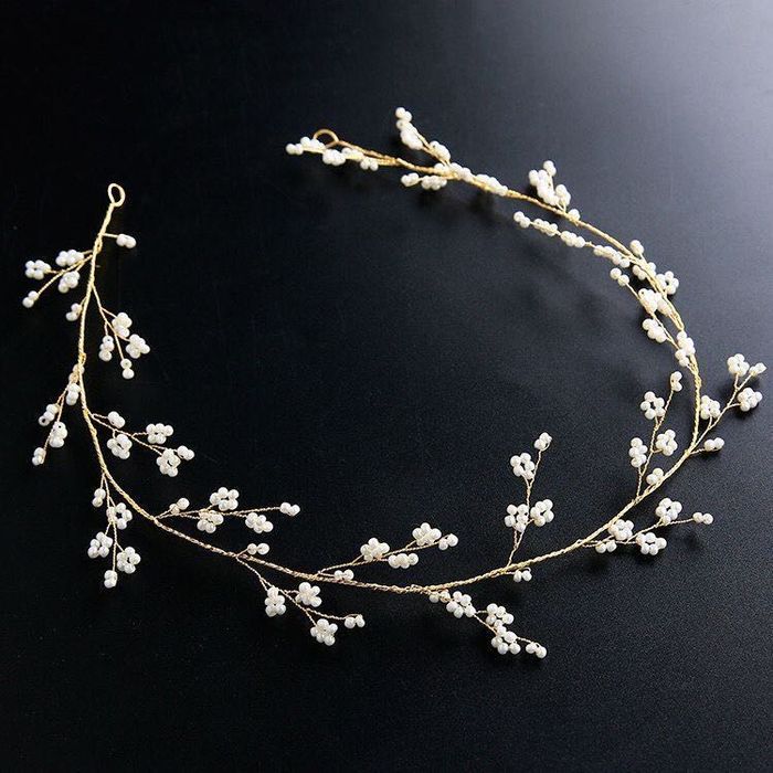 Wianek komunijny / Opaska do włosów (komunia, ślub, wesele)