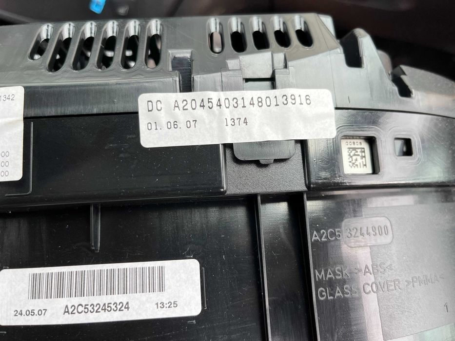 Licznik 194 tys. km Mercedes C W204 2.2 cdi automat A204.540.3148