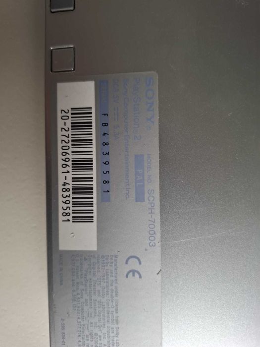 Konsola PlayStation 2 komplet z padami