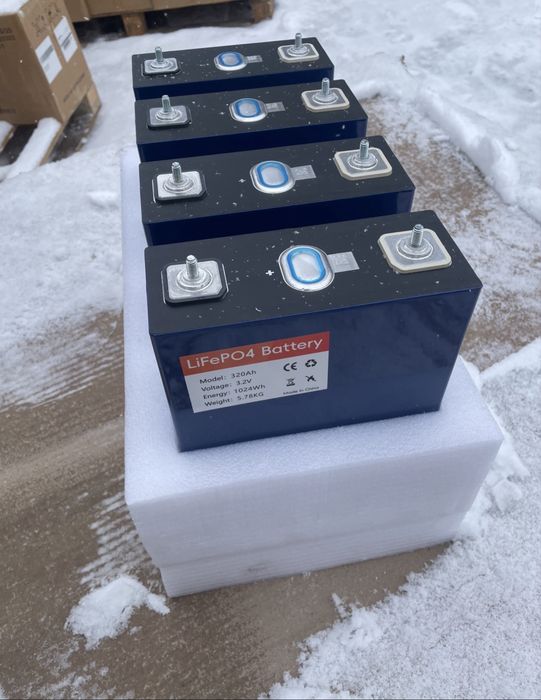 Топові комірки EVE 314Ah LiFePO4 3.2V для резервування Львів