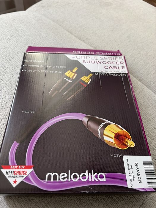 Melodika purple subwoofer MDSW/MDSWY 2m
