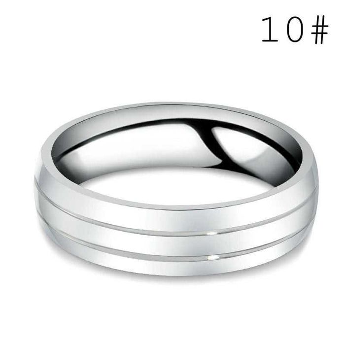 conjunto de 10aneis novos em aço