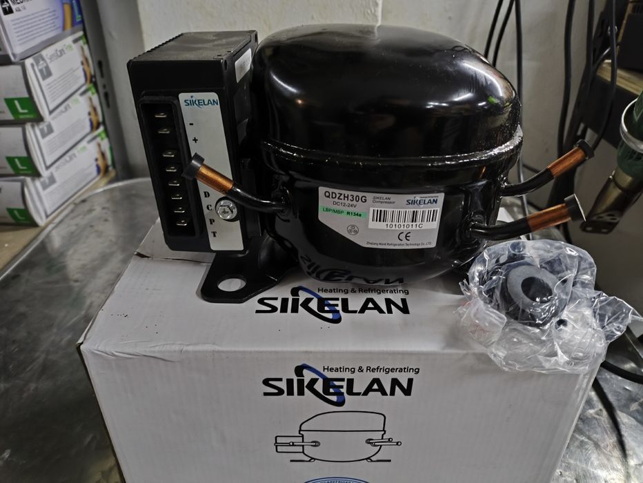 Compressores frigoríficos 12V 24V em R134a ultimos  ou r600a  Conversã