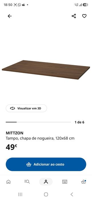 Conjunto mesa e cadeiras altas ikea