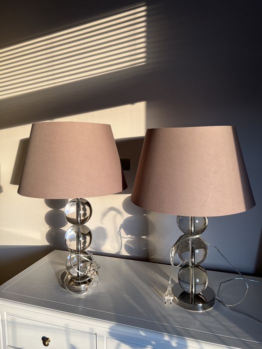 Zara Home lampa kule kryształowe szklane