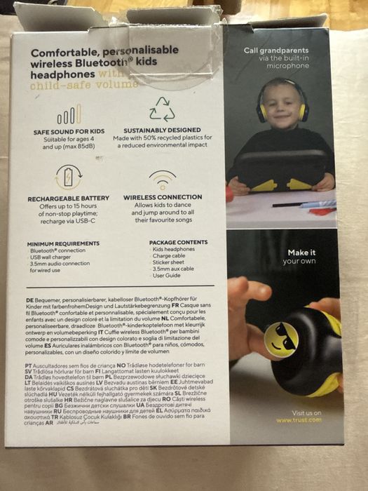 Auscultadores Wireless para Criança Trust Nouna