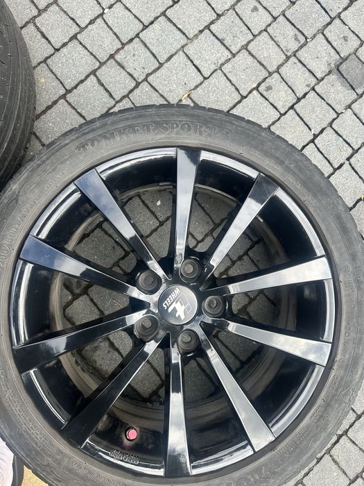 Felgi itwheels kba 51580  5x114.3 plus opony letnie Tomket Sport 3