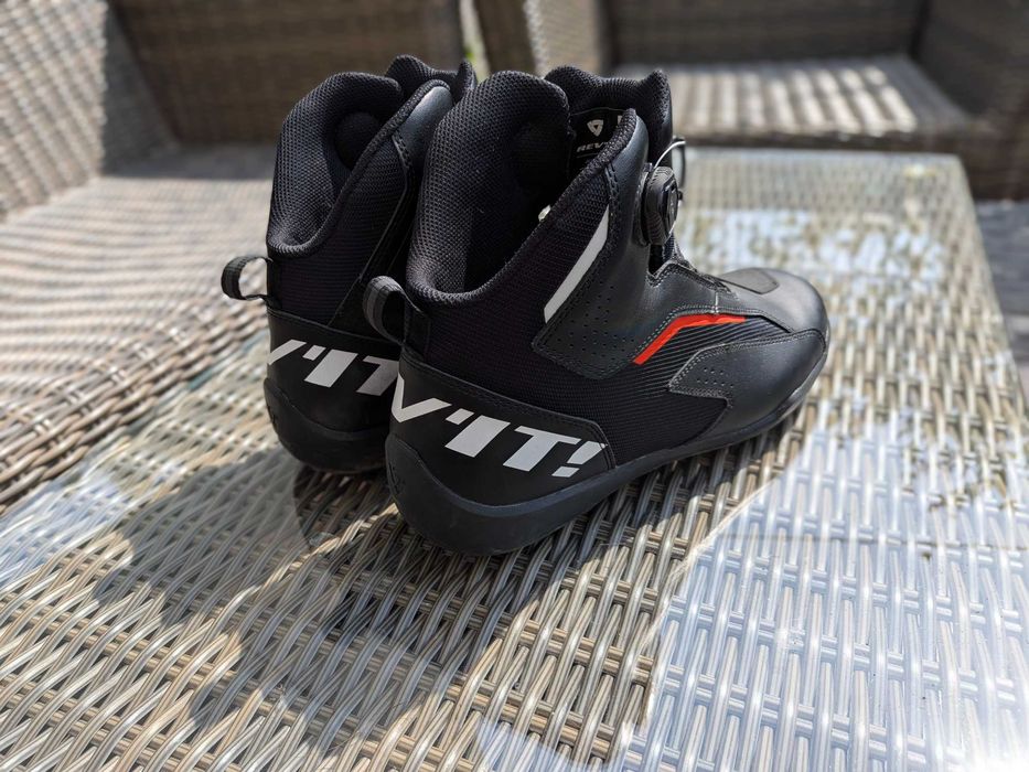 Buty motocyklowe REV’IT! Jetspeed Pro czarno-czerwone