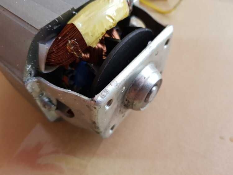 двигателя HC8835 =8ЗУБОВ= 9мм на Redmond RMG-1205