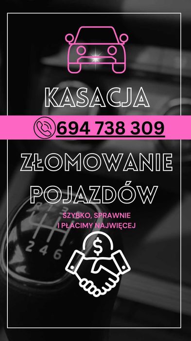 K-U-P-I-Ę KAŻDE AUTO - SKUP AUT + SKUP Motocykli  -  694 $ 738 $ 309